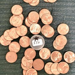 Roll of 1955D RD Unsearched Wheatbacks 