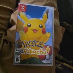 Pokemon Lets Go Pikachu