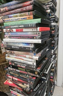 100+ DVDs