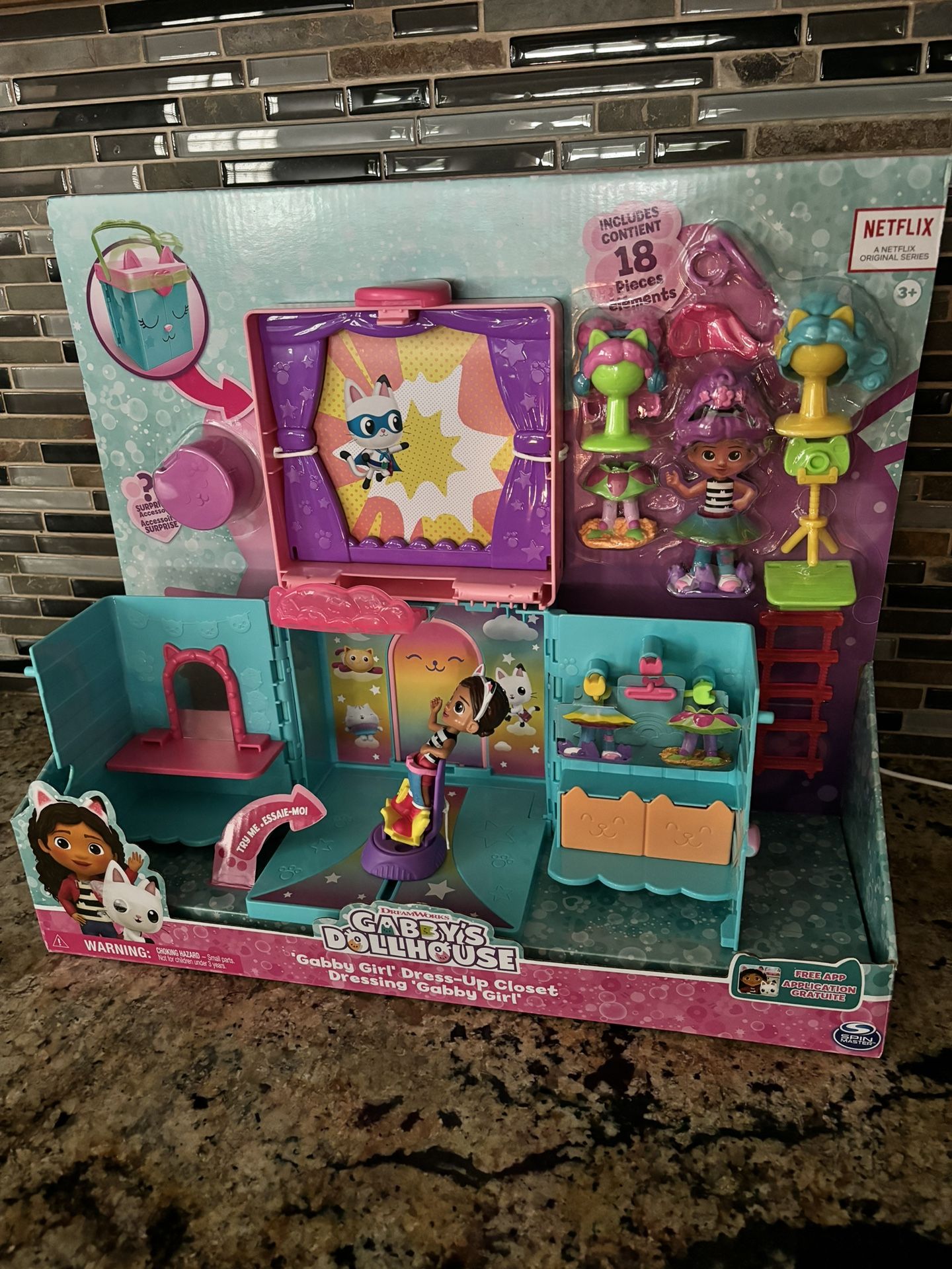 “Gabby Girl” Dress Up Doll House