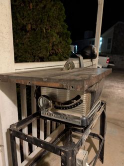 Craftsman table saw with wheels