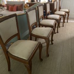 Dining Chair Queen Ann French Country - Set Of 6