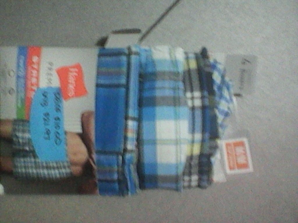 Men's hanes tagless boxer 4 pack brand new