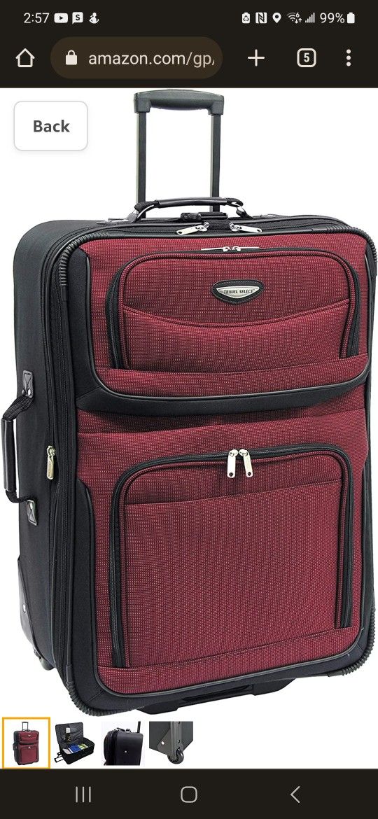 Travel Select Luggage Big One For $70 Brand New