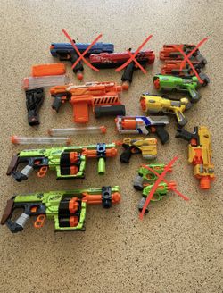 Nerf Gun Lot