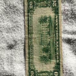 1928 $20 Bill