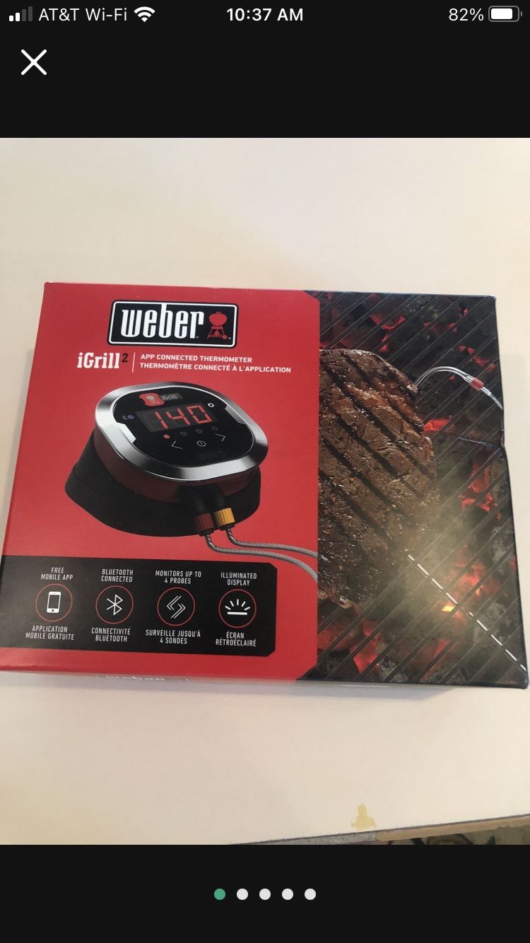 Weber iGrill 2 NEW NEVER USED!!