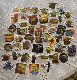 STICKERS Star Wars The Child Baby Yoda STICKERS
