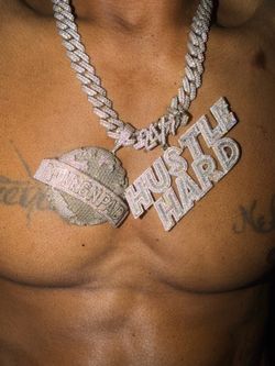 12 mm Chain and Young N Paid Pendant