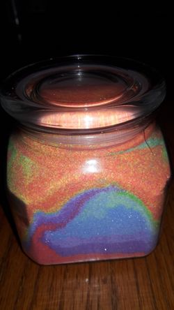 Sand Art in Jar
