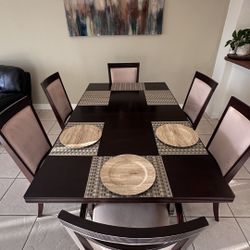 dining tables with 6 chairs