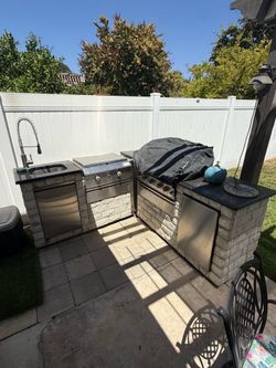 Patio Kitchen Set
