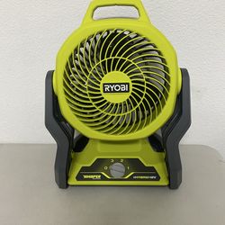 RYOBI ONE+ 18V Cordless Hybrid WHISPER SERIES 7-1/2 in. Fan (Tool Only)