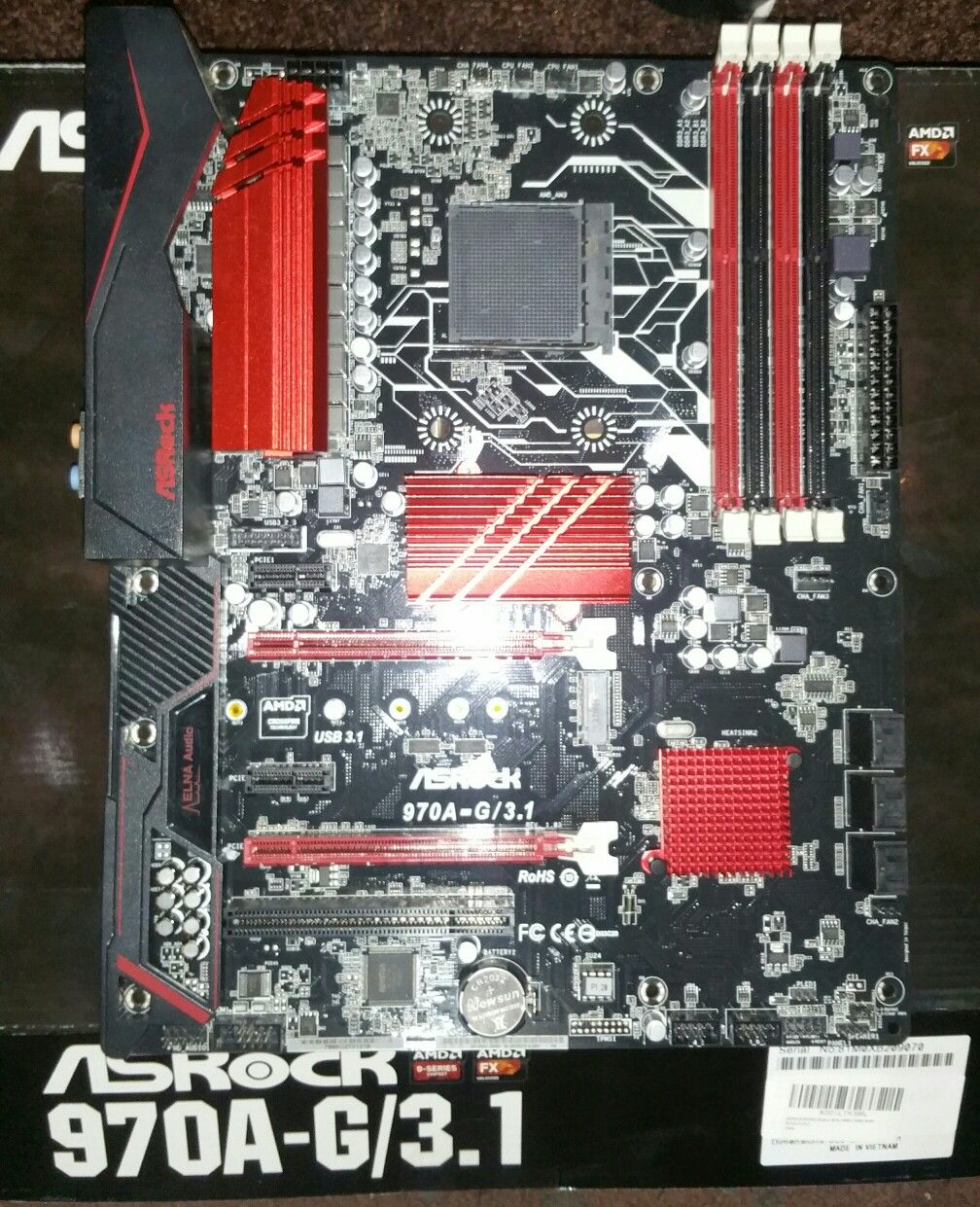 Asrock 970ag/3.1 computer motherboard for Sale in Lancaster, CA OfferUp