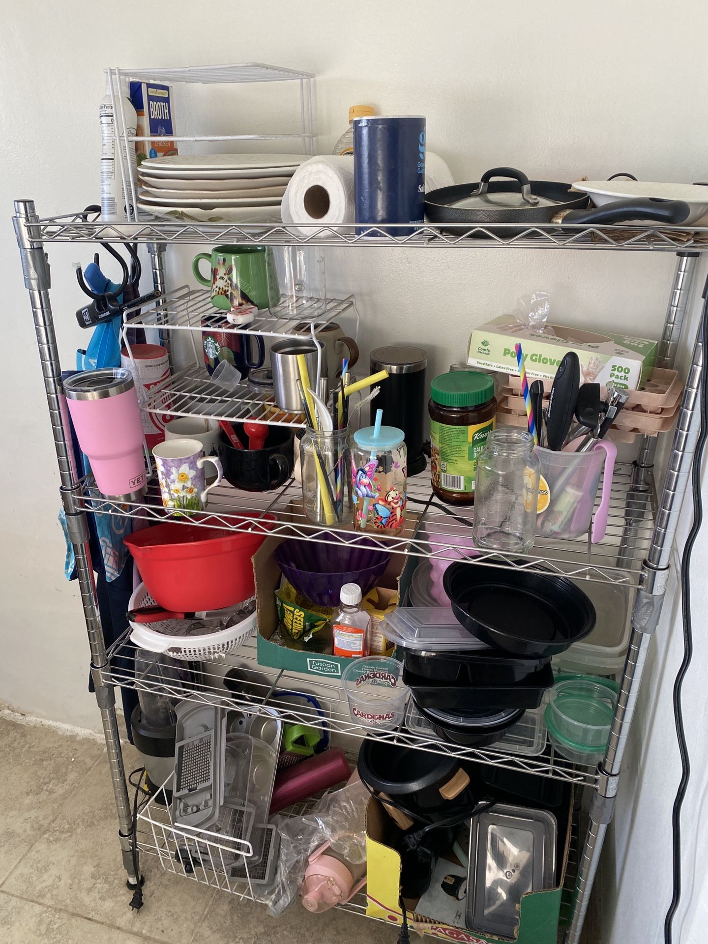 Metal Wire Rack – Great for Storage & Organization