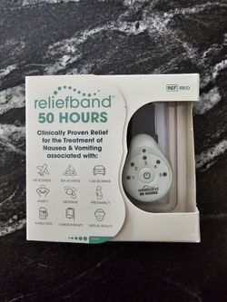Reliefband 50 hours - new unopened box.