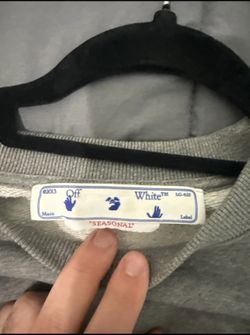 Off white sweater