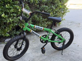 Bronco kids 16 inch wheel bike - great condition
