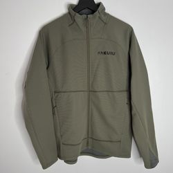 KUIU Peloton 240 Full Zip Fleece Jacket Mens Medium Green Hunting NWOT