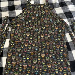 Sugar Skull Kitchen Apron 