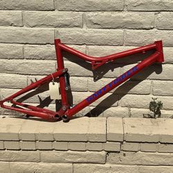 Gary Fisher Full Suspension Mountain Bike Frame 18” Aluminum