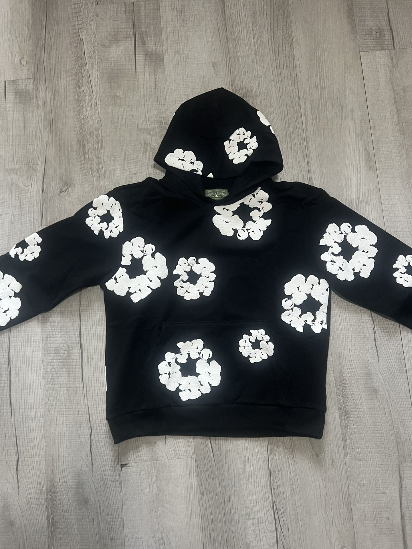 DENIM TEAR COTTON “WREATH”