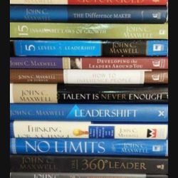 John Maxwell Books, $7 Each