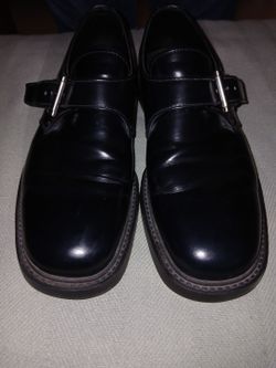 PRADA MEN'S LEATHER SHOES  size 10
