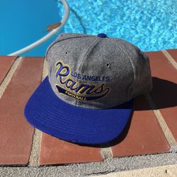 Vintage Los Angeles Rams Script Logo Hat