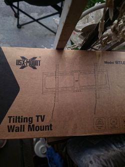 Tilted Tv wall mount