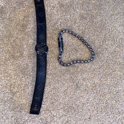 LV Nylon & Chain Bracelets