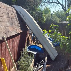 10ft Flat Bottom Boat And Minkota 30lb Thrust Trolling Motor 