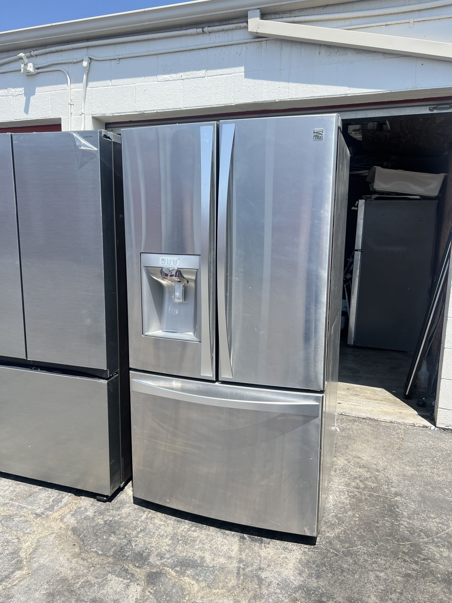 Kenmore Elite French Door Refrigerator Stainless Steel