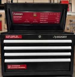 Husky, 26in, 8 Drawer, Tool Chest, Black