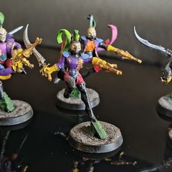 Warhammer 40k Eldar Harlequin Troupe
