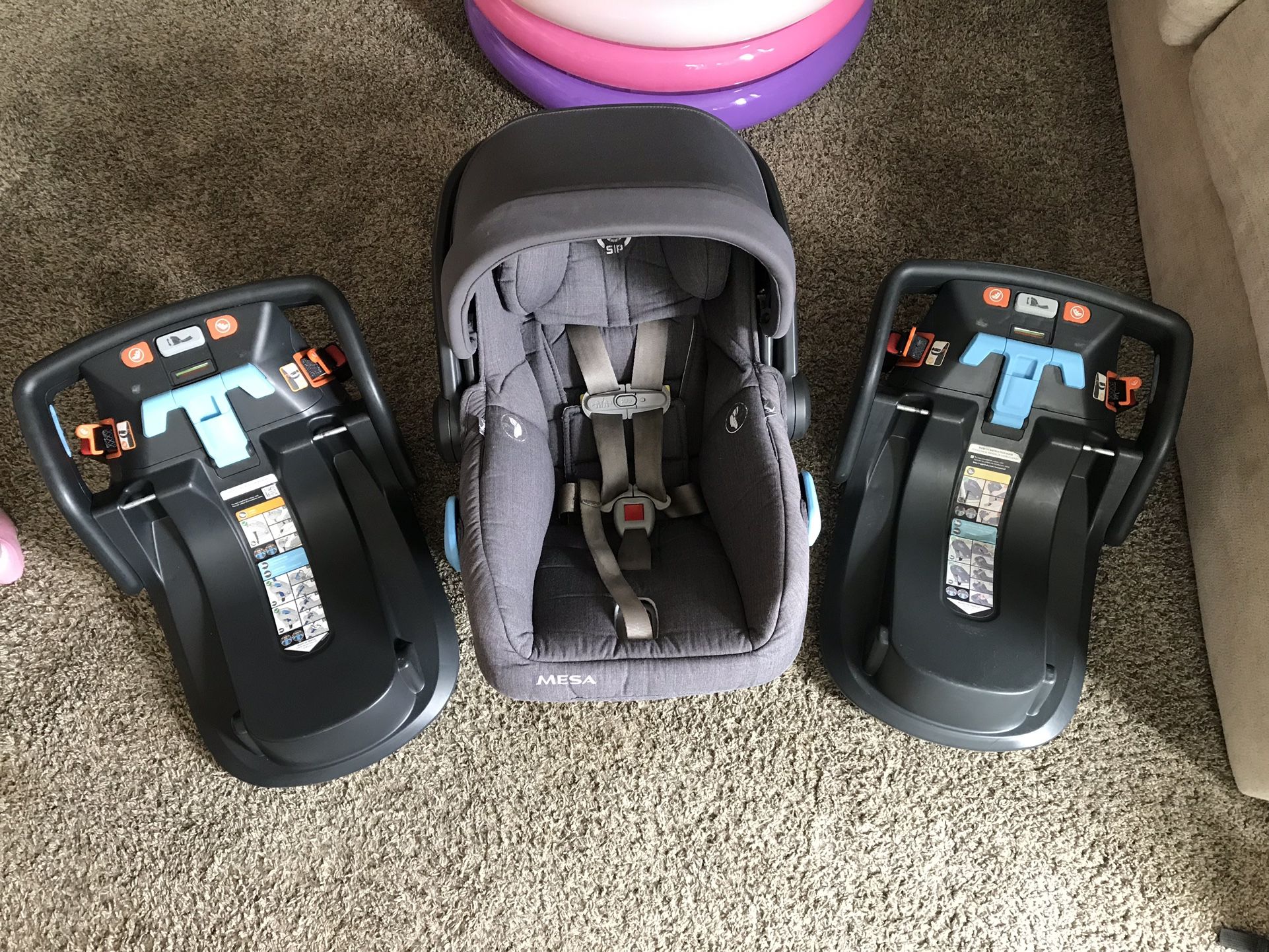 UPPAbaby Mesa Car Seat With 2 Bases