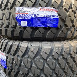 35x12.50R18 Atlander Tires EACH TIRE $190/ CADA LLANTA- INSTALLED AND BALANCED