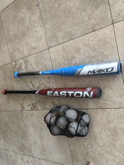 13 Baseballs ⚾️ + 2 Bats - $49 Firm For ALL - Must come to Huntington Beach