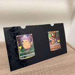 13X Charizard UPC Card Displays