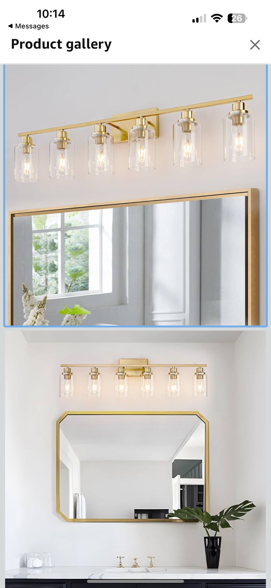 Vanity Light Fixture