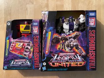 Transformers Figures Autobot Blaster & Eject and Tigerhawk