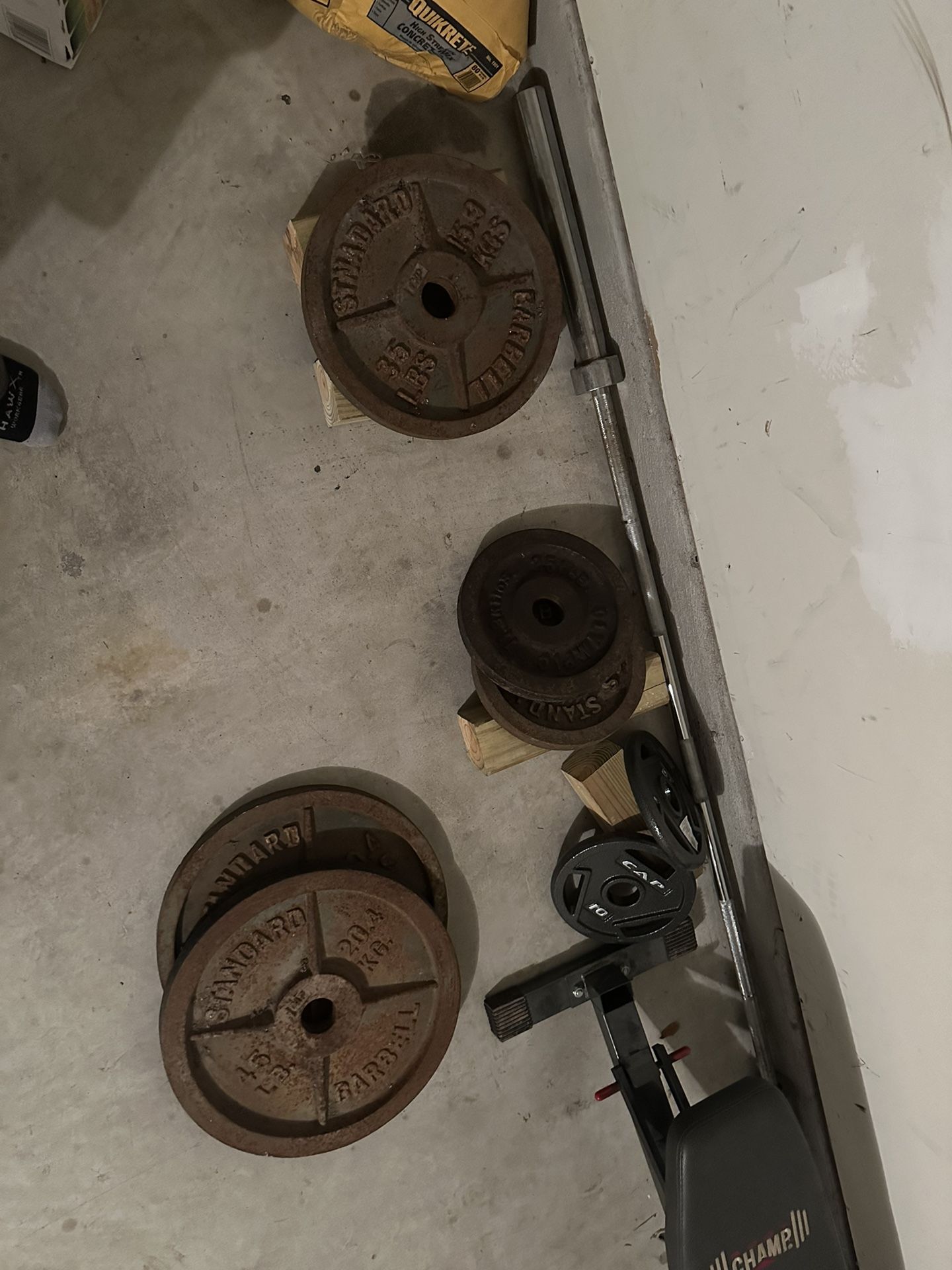 Olympic Weight Set for Sale in Pearland, TX OfferUp