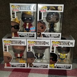 Funko pop Notorious b.i.g And 2Pac Shakur 