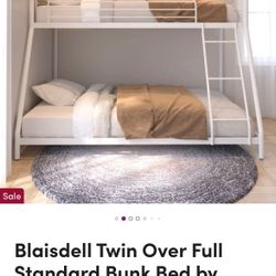 Twin Over Full Standard Bunk Bed 