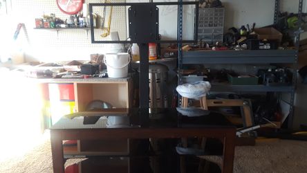 Ashley wood metal n glass TV station
