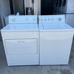 Super Capacity Kenmore Washer And Dryer Set , With Warranty And Free Delivery 
