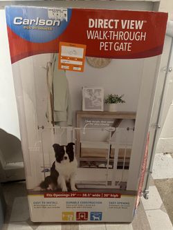Carlson Direct View Walk-Through Pet Gate