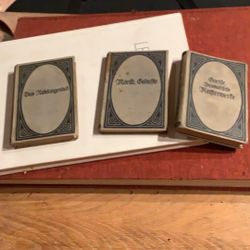 Vintage German Literature – Antique Hardcovers (Set of 3)