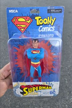 Superman Toony Comics 6" NECA Figure, NEW!