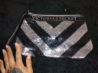 Victoria’s Secret sequin wristlet/clutch
